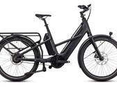 Das Longtail Hybrid 725 ist ein belastbares E-Bike für Familien, die sich für kürzere Strecken nicht auf ein Auto verlassen möchten (Bildquelle: Cube)