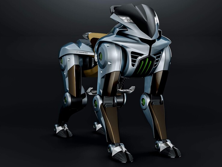 Eine erste Studie des Roboter-Reittieres (Bildquelle: Kawasaki Heavy Industries)