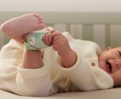 Die Owlet Dream Sock ist ein medizinisch zertifiziertes Pulsoximeter für Babys. (Bild: Owlet)