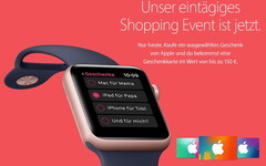 Black Friday: Apple gibt Geschenkkarte von bis zu 150 Euro dazu