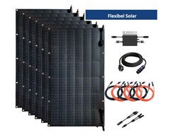 Balkonkraftwerk mit flexiblen Solarmodulen für Wohnmobil und Camping (Bild: Sonnige)