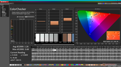 ColorChecker nach der Kalibrierung