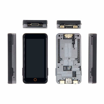 Das Modell ist relativ kompakt, aber recht dick (Bildquelle: LilyGo)