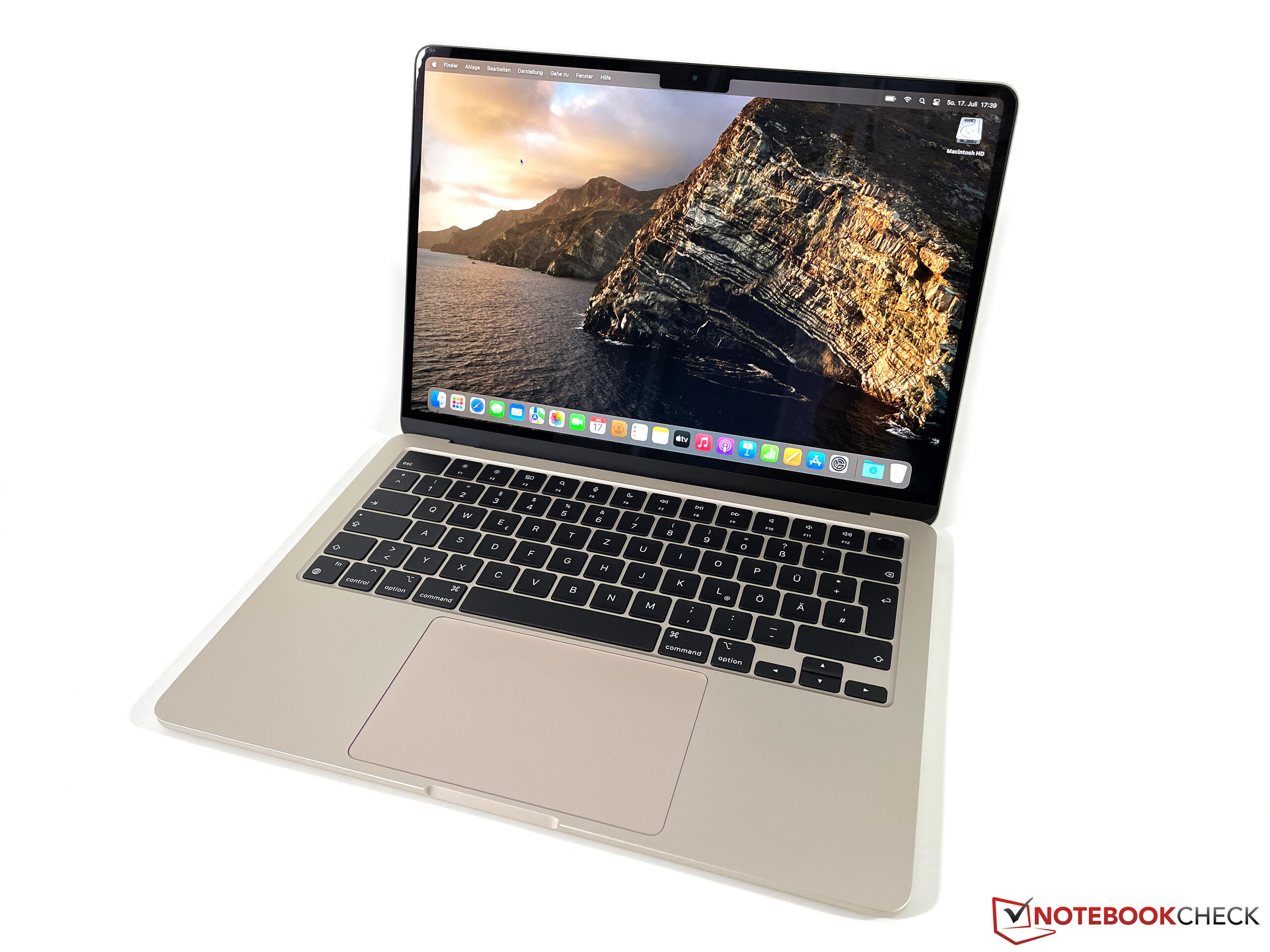 Apple MacBook Air M2 im lohnt 10-Kern-GPU sich Die nicht schnellere - Tests Test - Notebookcheck.com