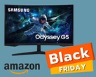 Den 32-Zoll-Curved-Monitor Odyssey G55C von Samsung bekommen Gamer in der aktuellen Black Firday Week auf Amazon zum bisherigen Bestpreis von rund 200 Euro. (Bildquelle: Amazon)