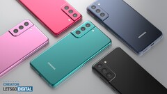 Der Concept Creator hat vor einigen Wochen ein erstes Render-Video des kommenden Galaxy S21 FE veröffentlicht (Bild: LetsGoDigital)