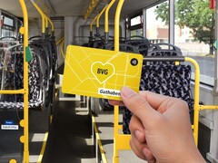 Die Guthabenkarte funktioniert nicht in Straßenbahnen der BVG. (Bildquelle BVG)