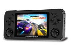 Der Anbernic RG351P Gaming-Handheld kann Spiele von diversen Konsolen per Emulator ausführen. (Bild: Anbernic)