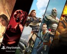 Im Bild: PlayStation Productions-Spiele.