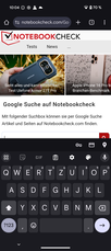 Test Google Pixel 9 Smartphone notebookcheck