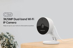 Die Foscam C5M ist eine neue Sicherheitskamera für rund 50 Euro. (Bild. Foscam)