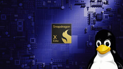 Einige grundlegende Funktionen laufen auf dem Asus Vivobook S 15 OLED mit Snapdragon X Elite dank des neuesten Linux Patches. (Bildquelle: Qualcomm und Wikipedia [bearbeitet])