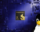 Einige grundlegende Funktionen laufen auf dem Asus Vivobook S 15 OLED mit Snapdragon X Elite dank des neuesten Linux Patches. (Bildquelle: Qualcomm und Wikipedia [bearbeitet])