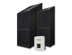 10-kW-Solaranlage mit 28 Glas-Folie-Modulen
