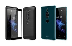 Das Xperia XZ3 versteckt sich hier bereits in Handyhüllen von Olixar.