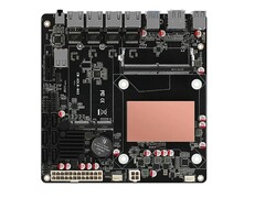 Mainboard mit zwei unterschiedlichen Intel-Prozessoren für Netzwerkanwendungen