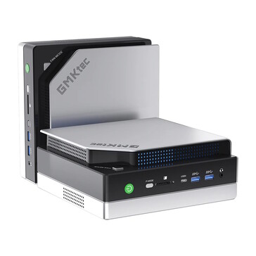 Das Kühlsystem ist dem MOdell auch von außen anzusehen (Bildquelle: GMKtec)