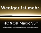 Honor wird das Magic V3 bereits zur IFA nach Berlin bringen, wie nun ein Gewinnspiel und eine Presse-Einladung offiziell bestätigen. (Bildquelle: Honor)