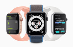 watchOS 7 bietet neue Zifferblätter, die man auch direkt mit seinen Freunden tauschen kann. (Bild: Apple)