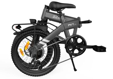 Das Fahrrad lässt sich falten (Bildquelle: PVY)