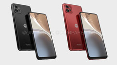 Geleakte Presse-Render enthüllen das Design des Motorola Moto G32. (Bild: CompareDial)