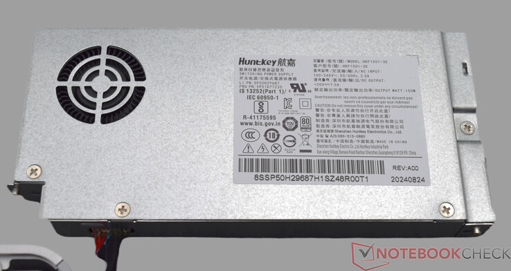 internes 150-Watt-Netzteil (20 V; 7,5 A)