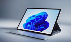 Der Microsoft Surface Laptop Studio beeindruckt vor allem mit einem ungewöhnlichen Design. (Bild: Microsoft)