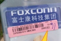 Der Sticker stammt von einem angeblichen iPhone 7-Testgerät.