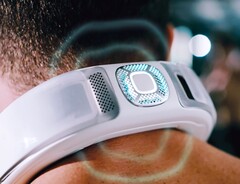 Mit dem Metaura Pro soll die Haut am Nacken um beachtliche 18 Grad Celsius gekühlt werden. (Bild: Metaura)