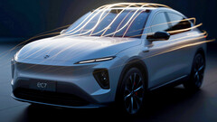 NIO EC7: Schnelles aerodynamisches Elektro-SUV-Coupé mit 480 kW (653 PS).