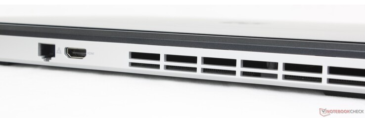 Rückseite: 1 Gbps RJ-45, HDMI 2.1