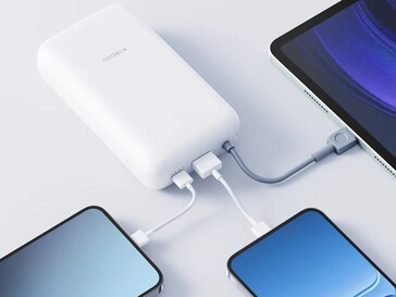 Drei Geräte lassen sich gleichzeit aufladen (Bildquelle: Xiaomi)