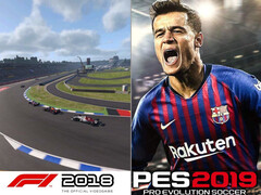 Spielecharts: Formel 1 und Fußball dominieren die Games Charts.