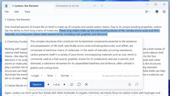 Dialog zum generativen Umschreiben von KI-Inhalten in Notepad (Bildquelle: Windows Insider Blog)