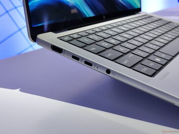 HP EliteBook X G1a: Anschlüsse links (Bildquelle: Benjamin Herzig)