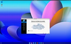 Arch-basierter SDesk Linux-Desktop (Bildquelle: DistroWatch)