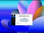 Arch-basierter SDesk Linux-Desktop (Bildquelle: DistroWatch)