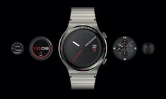 Die Huawei Watch GT 2 Porsche Design bietet auch einige hübsche, exklusive Zifferblätter. (Bild: Huawei)