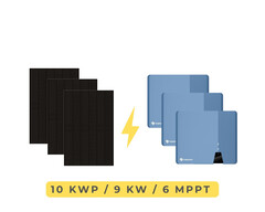 Solaranlage für maximalen Stromertrag auf verschatteten Flächen mit bifazialen Glas-Glas-Modulen (Bild: Soliswerke)
