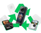 Trade-in mit Actioncams vor weißem Hintergrund