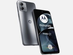 Dem Moto G14 sieht man seinem sehr günstigen Preis äußerlich nicht unbedingt an (Bild: Motorola)