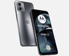 Dem Moto G14 sieht man seinem sehr günstigen Preis äußerlich nicht unbedingt an (Bild: Motorola)