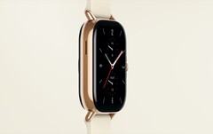 Die reguläre Amazfit GTS 2 bietet ein schickes Design mit einem rechteckigen Display mit kaum sichtbaren Rändern. (Bild: Amazfit)