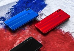 Das Honor 8X gibt es nun auch in der EU in den Farben Schwarz, Blau und Rot.