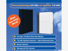 Deal: Solaranlage 8,9 kWp mit Speicher in nur einem Tag montiert und angemeldet - mit 17% Rabatt