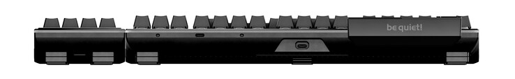 Es handelt sich um eine kabelgebundene Tastatur (Bildquelle: be quiet!)