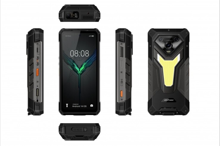 Das Ulefone Armor 34 Pro besitzt einen integrierten Projektor. (Bildquelle: Ulefone)