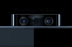 Das Vivo V17 Pro startet mit 6 Kameras, zwei davon fahren auf Wunsch oben raus.