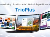 Das TrioPlus bringt zwei zusätzliche Bildschirme an den Laptop (Bildquelle: TrioPlus Dopesplay)