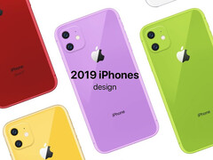 Bilder zeigen Apples Farben für iPhone XR 2019, XI und XI Max.